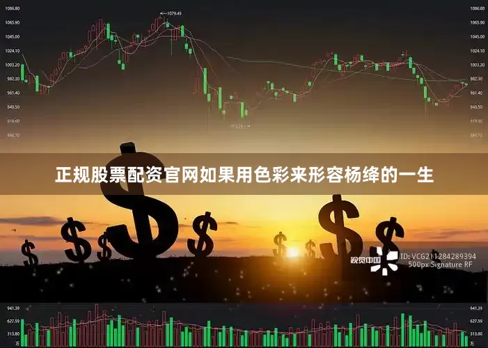 正规股票配资官网如果用色彩来形容杨绛的一生