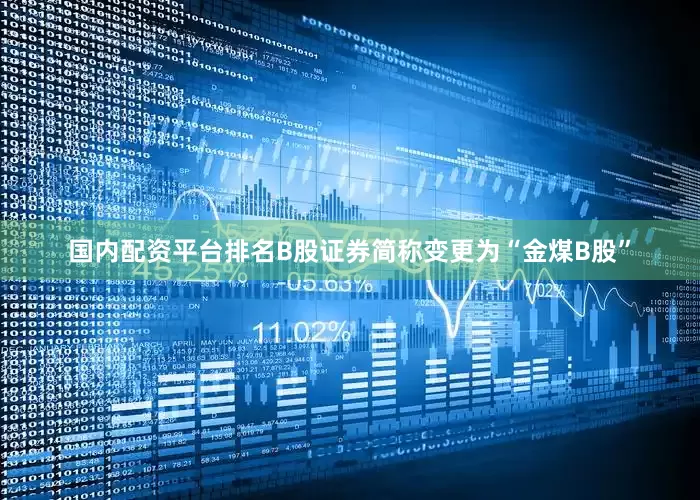 国内配资平台排名B股证券简称变更为“金煤B股”
